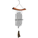 Elegant Silver Wind Chimes for Patio Decor