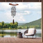 Elegant Silver Wind Chimes for Patio Decor