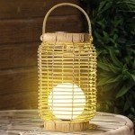Large Waterproof Solar Lantern for Outdoor Spaces
