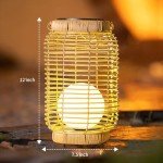 Large Waterproof Solar Lantern for Outdoor Spaces