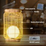 Large Waterproof Solar Lantern for Outdoor Spaces