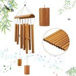 Bamboo Wind Chimes for Outdoor Relaxation