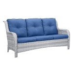 Belord 3-Seater Outdoor Wicker Sofa Set