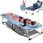 ABORON 4-in-1 Heavy Duty Folding Lounge Chair