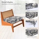 Waterproof Patio Chair Cushions with Ties - Set of 2