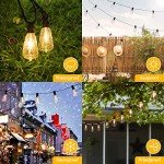 Brightever 100FT LED Vintage Edison Patio Lights