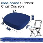 Thick Waterproof Outdoor Chair Cushions - Set of 2