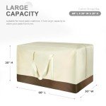 Extra Large Outdoor Cushion Storage Bag, 68 Inch