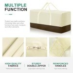 Extra Large Waterproof Patio Cushion Storage Bag