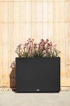 Tall Rectangular Plastic Planter for Patios