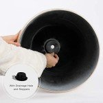 Set of 2 Classic Outdoor Plastic Urn Planters