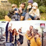 Portable 47,000 BTU Propane Patio Heater with Wheels