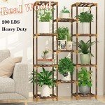 Tall 11-Tier Plant Stand for Indoor/Outdoor Use