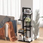 5-Tier Bamboo Plant Stand for Indoor and Outdoor
