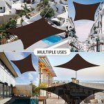 Ankuka Waterproof Sun Shade Sail Canopy 10'x13