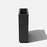 Tall Rectangular Plastic Planter for Patios