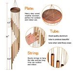 SuninYo 36-Inch Outdoor Wind Chimes for Memorials