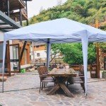 10x10ft Instant Pop-up Canopy Tent with Walls