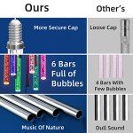 Color Changing Solar Wind Chimes for Patio