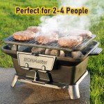 IronMaster Portable Cast Iron Charcoal Hibachi Grill