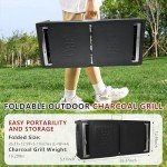 VACHAN Portable Charcoal Grill for Outdoor BBQ