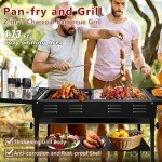 VACHAN Portable Charcoal Grill for Outdoor BBQ