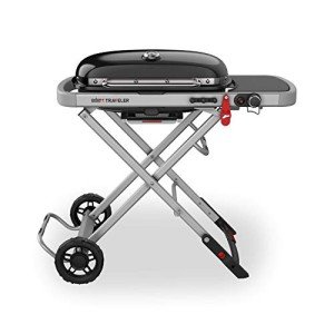 Weber Traveler Portable Gas Grill - Black