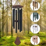 Elegant Deep Tone Wind Chimes for Outdoors