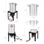 CreoleFeast 30 Qt. Turkey & 10 Qt. Fish Fryer
