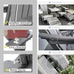 Adirondack Chair Set of 2 with Cup Holders