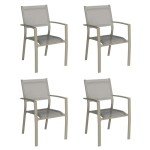 Set of 4 RoyalCraft Stackable Patio Chairs