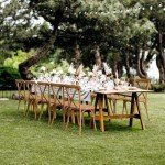 Set of 2 Stackable Outdoor Dining Chairs