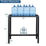 37" Waterproof Outdoor Bar Table for Patio & Hot Tub