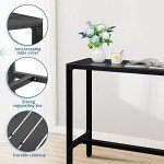 37" Waterproof Outdoor Bar Table for Patio & Hot Tub