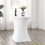 32" Round Folding Bar Table for Indoor/Outdoor Use