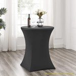 32" Round Folding Bar Table for Indoor/Outdoor Use