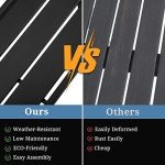 37" Waterproof Outdoor Bar Table for Patio & Hot Tub