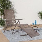 Adjustable Outdoor Chaise Lounge Chairs – Set of 2