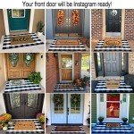 Buffalo Plaid Hand-Woven Outdoor Rug 35.4'' x 59