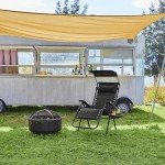 Yaheetech Adjustable Zero Gravity Lounge Chair