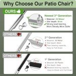 Upgraded Zero Gravity Lounge Chair with Cup Holder