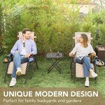 Set of 2 Adjustable Zero Gravity Lounge Chairs