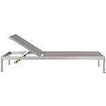 Modway Shore Aluminum Outdoor Chaise Lounge Chair