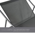 Comfy Metal Rocking Chair for Indoors and Outdoors