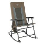 Timber Ridge Portable Padded Rocking Chair