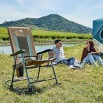 Timber Ridge Portable Padded Rocking Chair