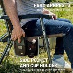 Timber Ridge Portable Padded Rocking Chair