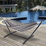 Heavy-Duty Portable Double Hammock with Stand