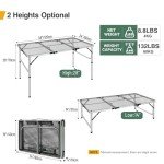RedSwing Portable Folding Grill Table for Outdoors