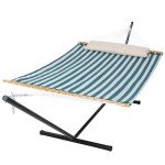 SUNCREAT Quick Dry Double Hammock with Stand